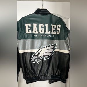Vintage Eagles Leather Jacket